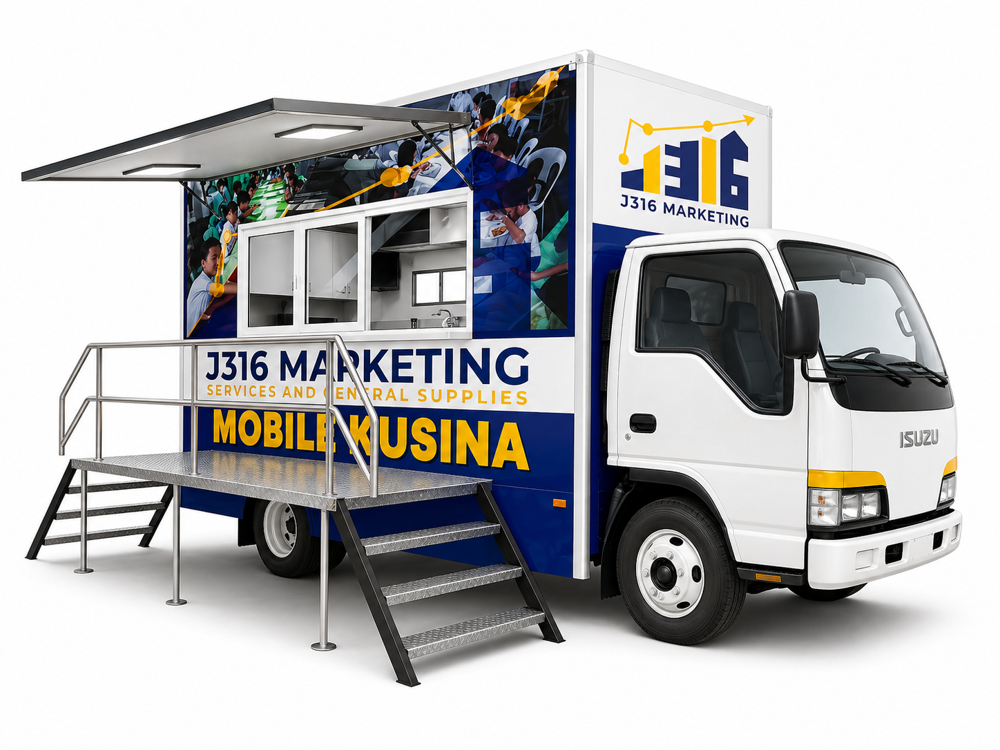14 FT Customizable Mobile Kitchen