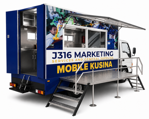14 FT Customizable Mobile Kitchen