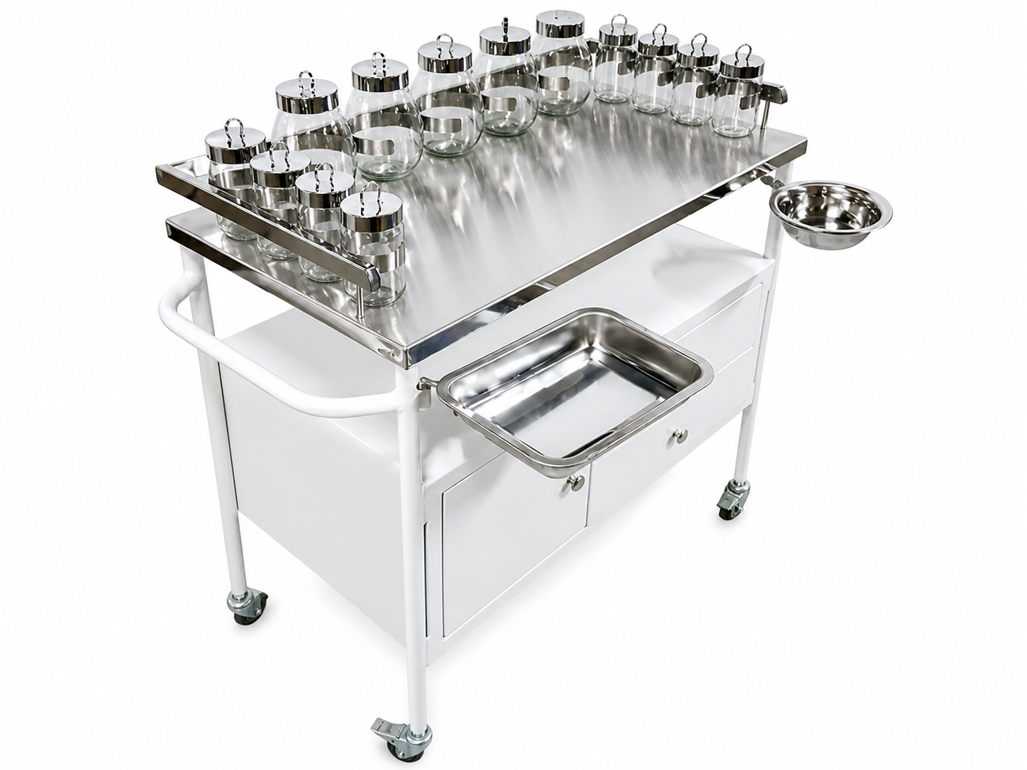 Dressing Carriage / Dressing Cart (Stainless)
