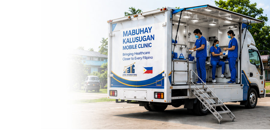 Mabuhay Kalusugan Mobile Clinic — bringing healthcare closer to every Filipino